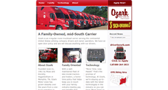 Desktop Screenshot of drive4ozark.com